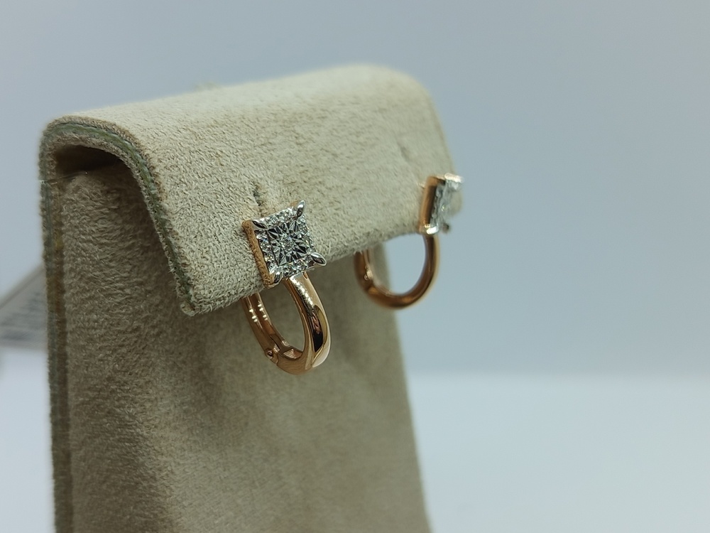 СЕРЬГИ БРИЛЛИАНТ (Au 585)