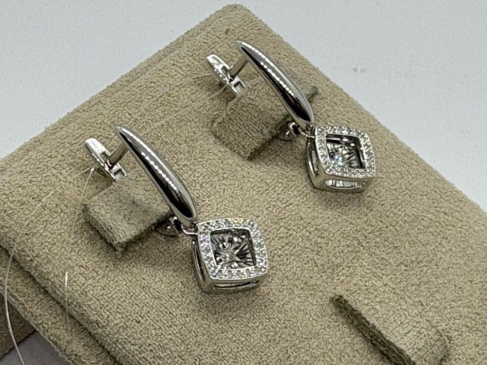 СЕРЬГИ БРИЛЛИАНТ (Au 585)