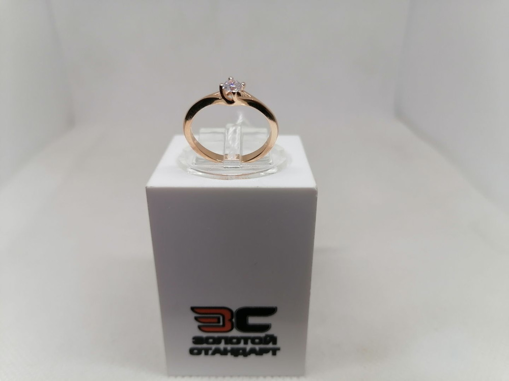 КОЛЬЦО С КАМНЕМ (Au 585)