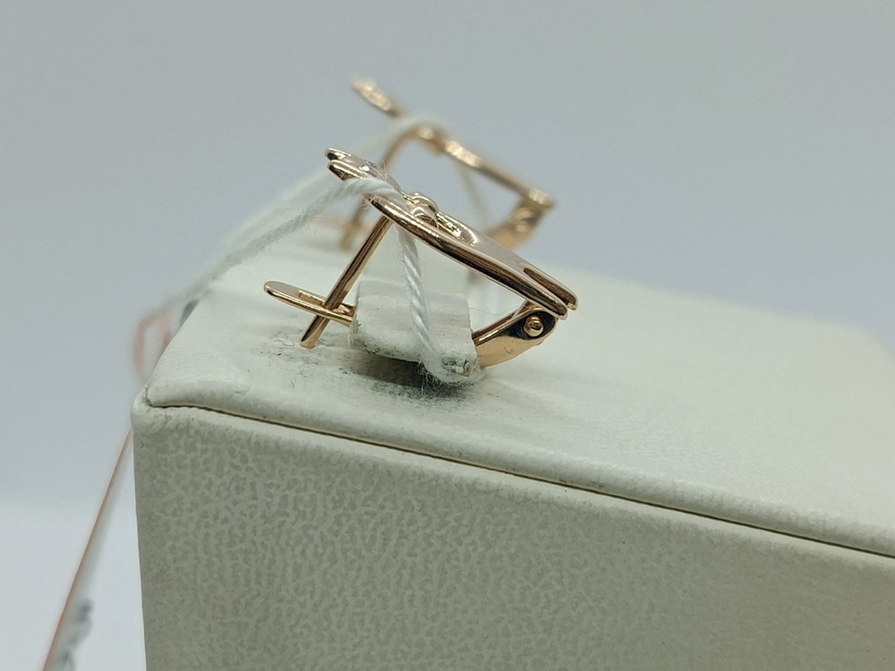 СЕРЬГИ С КАМНЯМИ (Au 585)