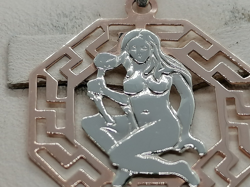 ПОДВЕСКА ЗНАК ЗОДИАКА без камня (Au 585)