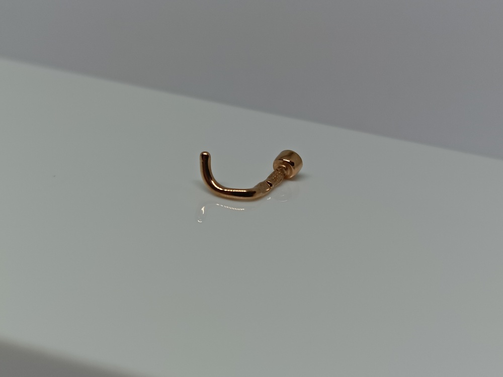 ПИРСИНГ С КАМНЕМ (Au 585)