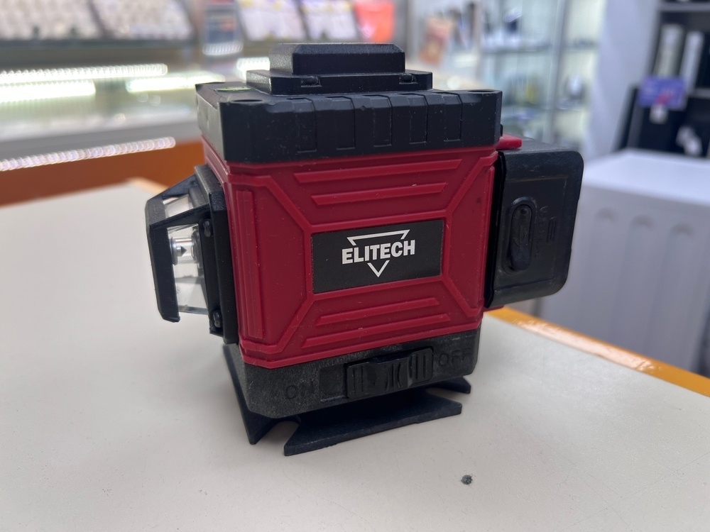 Нивелир Elitech ПЛ 12Л ЗЕЛ