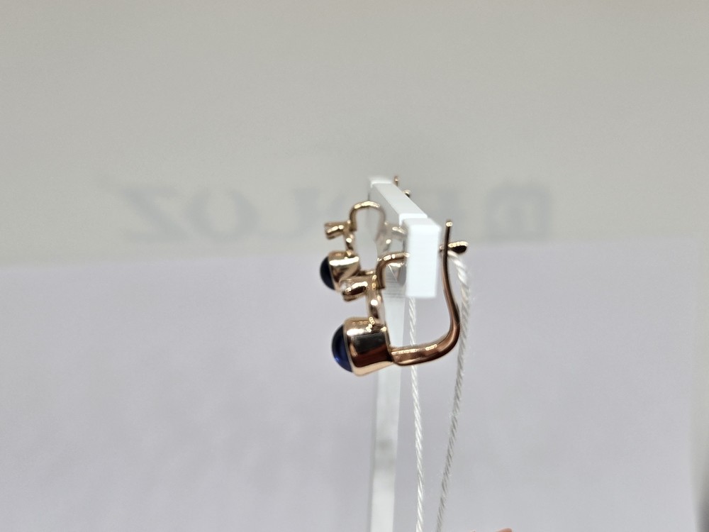 СЕРЬГИ С КАМНЯМИ (Au 585)