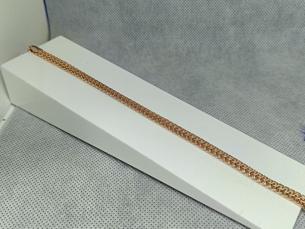 БРАСЛЕТ ПОЛНОВЕСНЫЙ Итальянка Au 585