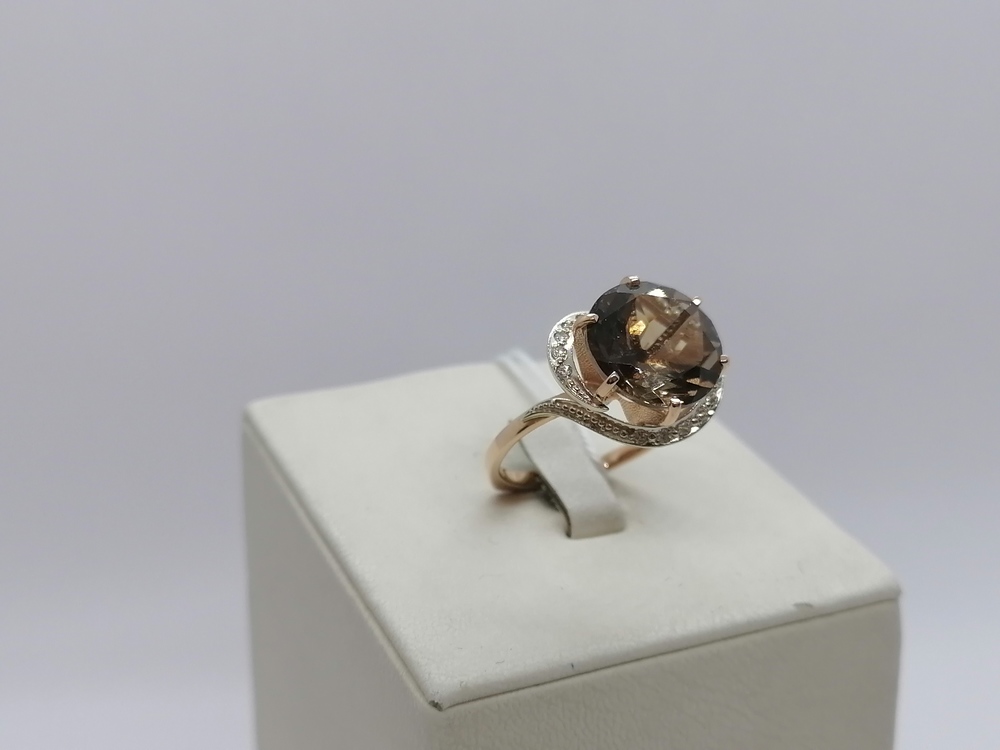 КОЛКМИ585 КОЛЬЦО С КАМНЯМИ (Au 585)