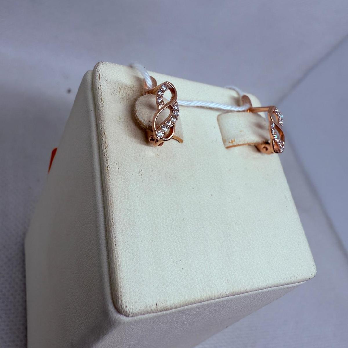 СЕРЬГИ С КАМНЯМИ (Au 375)