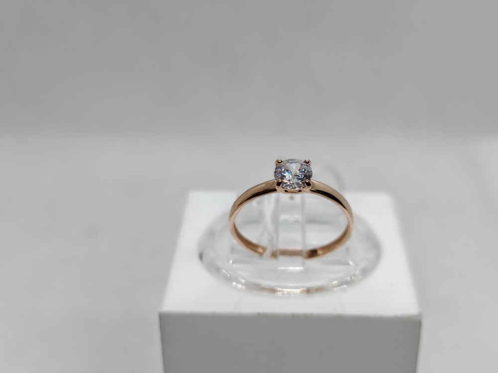 КОЛКМ585 КОЛЬЦО С КАМНЕМ (Au 585)