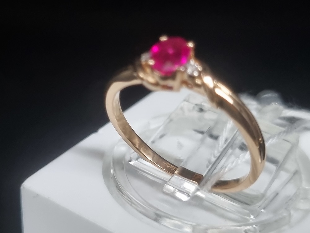 КОЛЬЦО БРИЛЛИАНТ Au 585