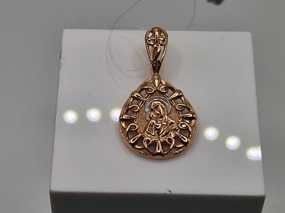 ПОДВЕСКА ИКОНА без камня (Au 585)