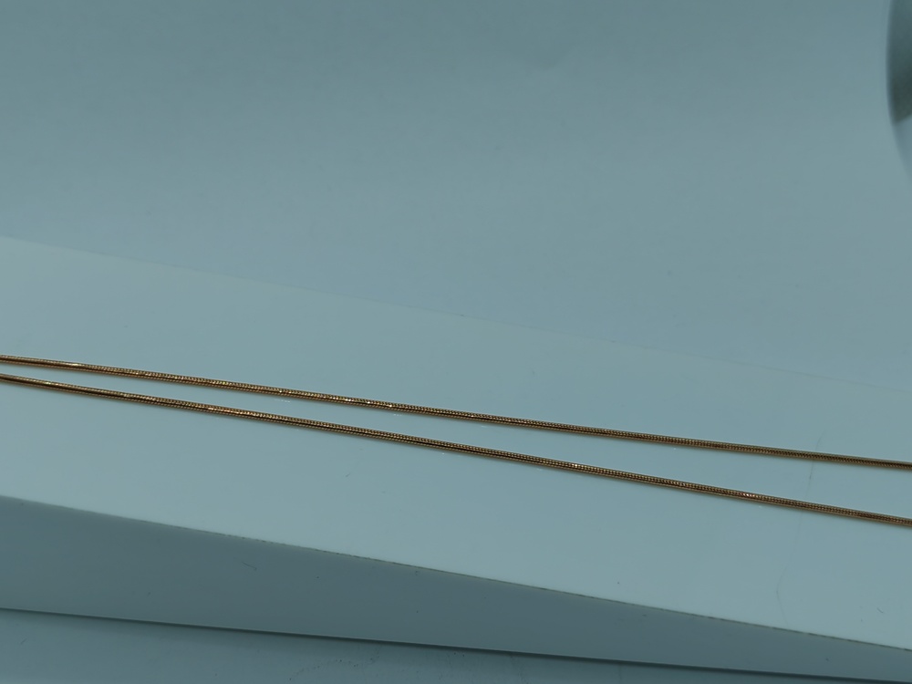 ЦЕПЬ ПОЛНОВЕСНАЯ Жгут(снейк) (Au 585)