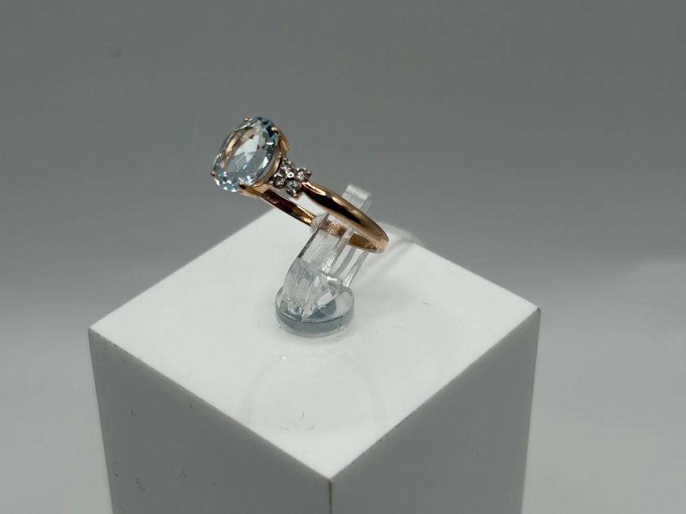 КОЛКМИ585 КОЛЬЦО С КАМНЯМИ (Au 585)