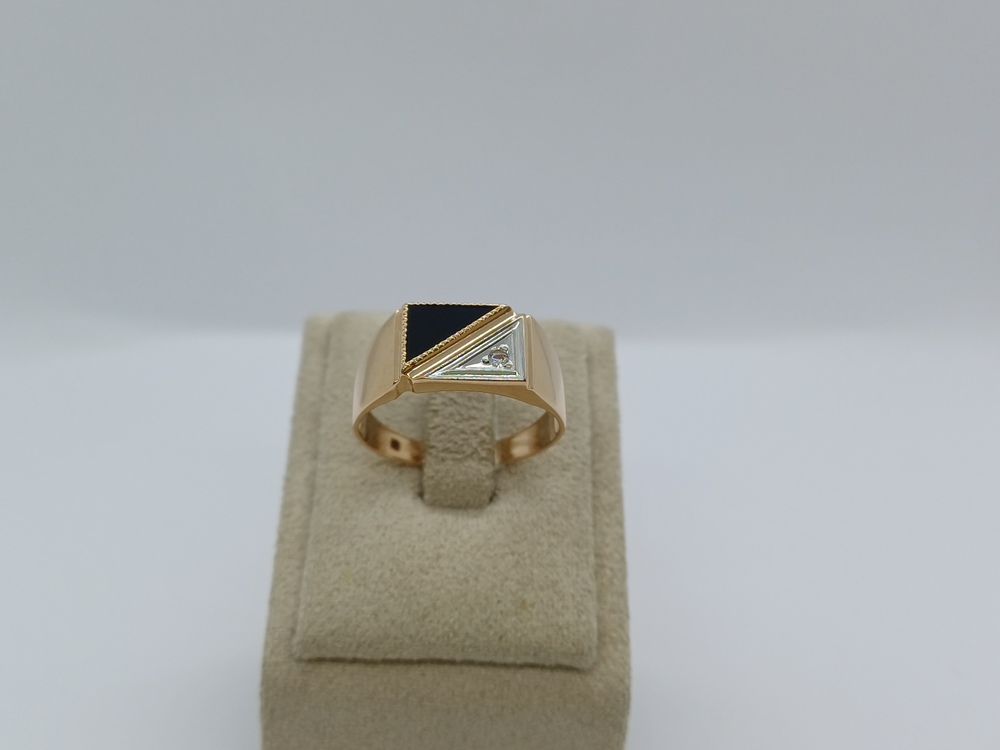 ПЕЧКМИ585 ПЕЧАТКА С КАМНЯМИ (Au 585)