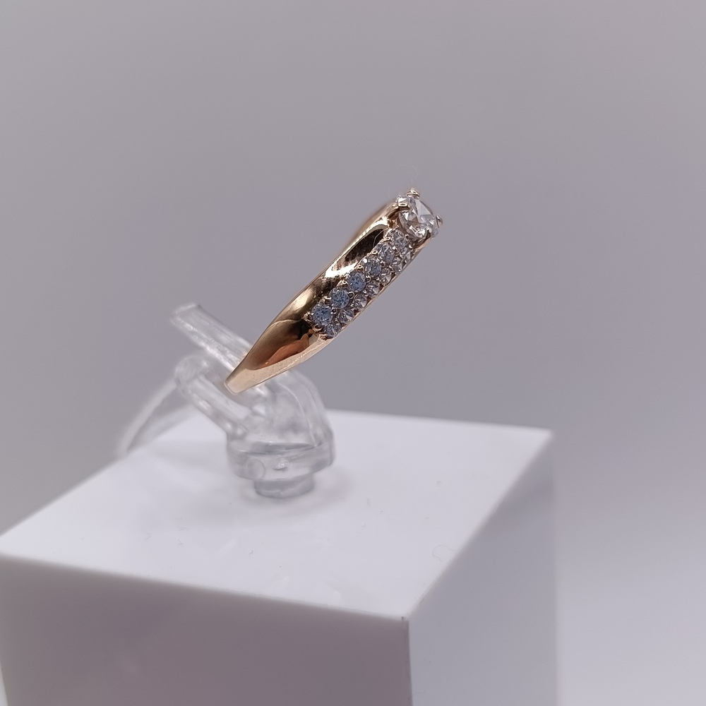 КОЛКМИ585 КОЛЬЦО С КАМНЯМИ (Au 585)