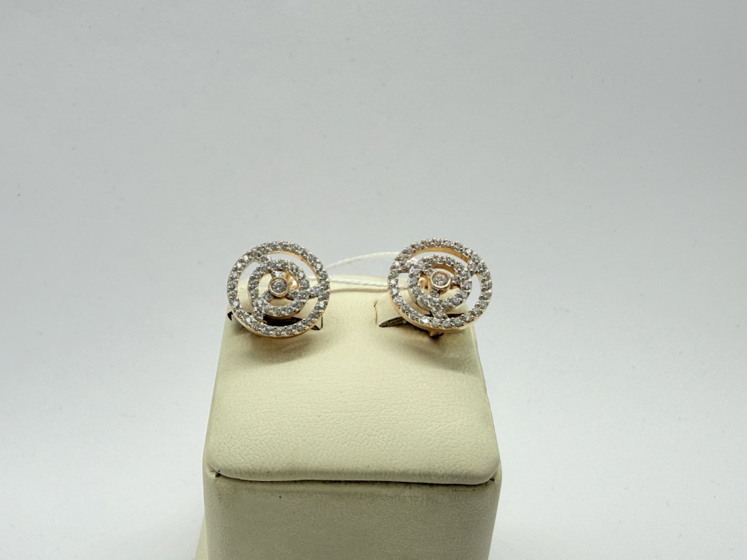 СЕРЬГИ С КАМНЯМИ (Au 585)