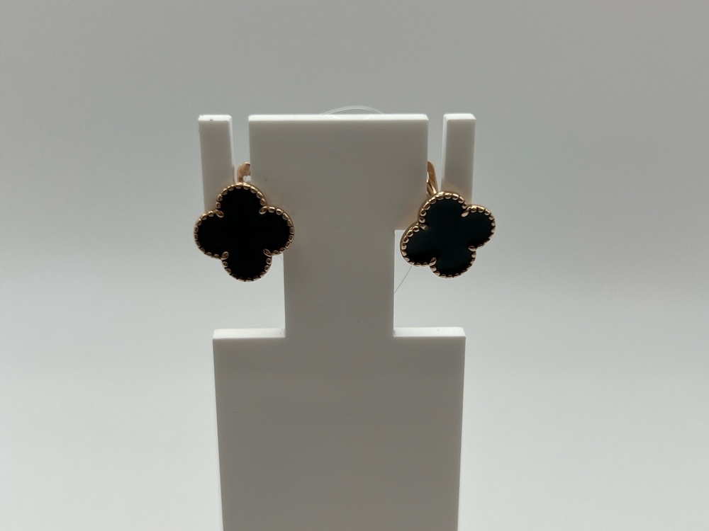 СЕРЬГИ С КАМНЕМ (Au 585)