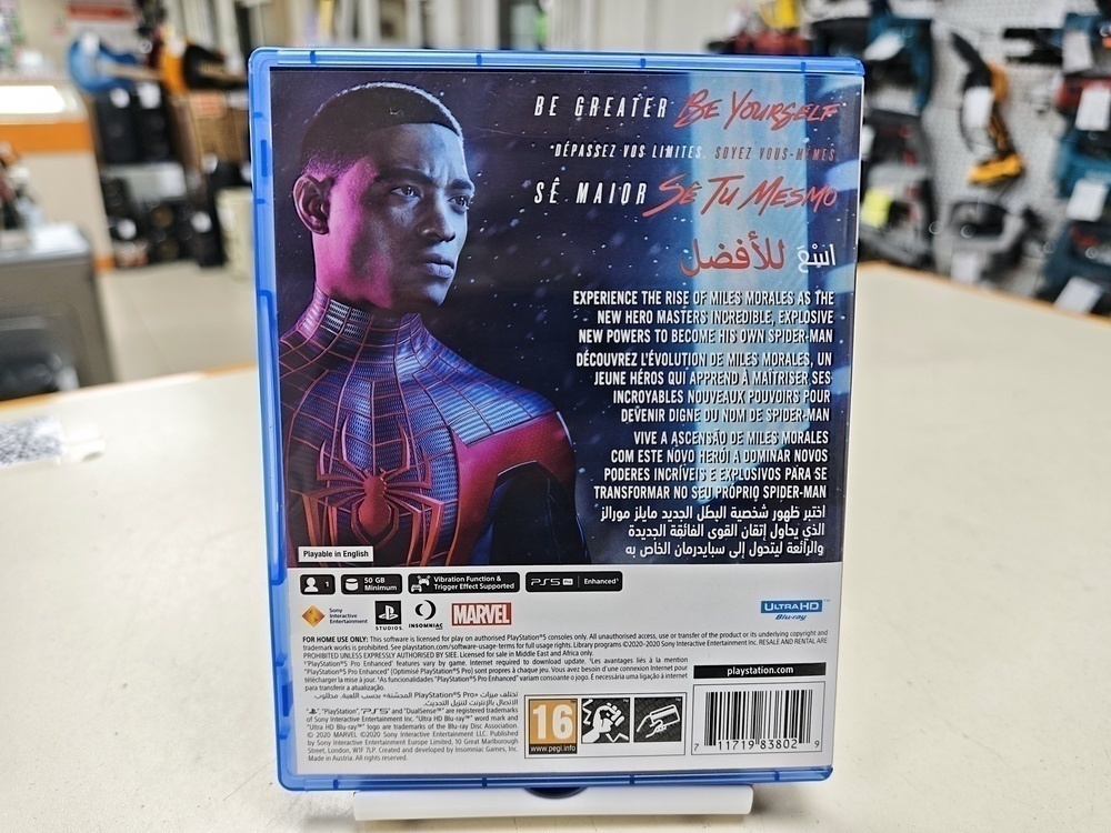 Игра Playstation 5 Spider-Man Miles Morales