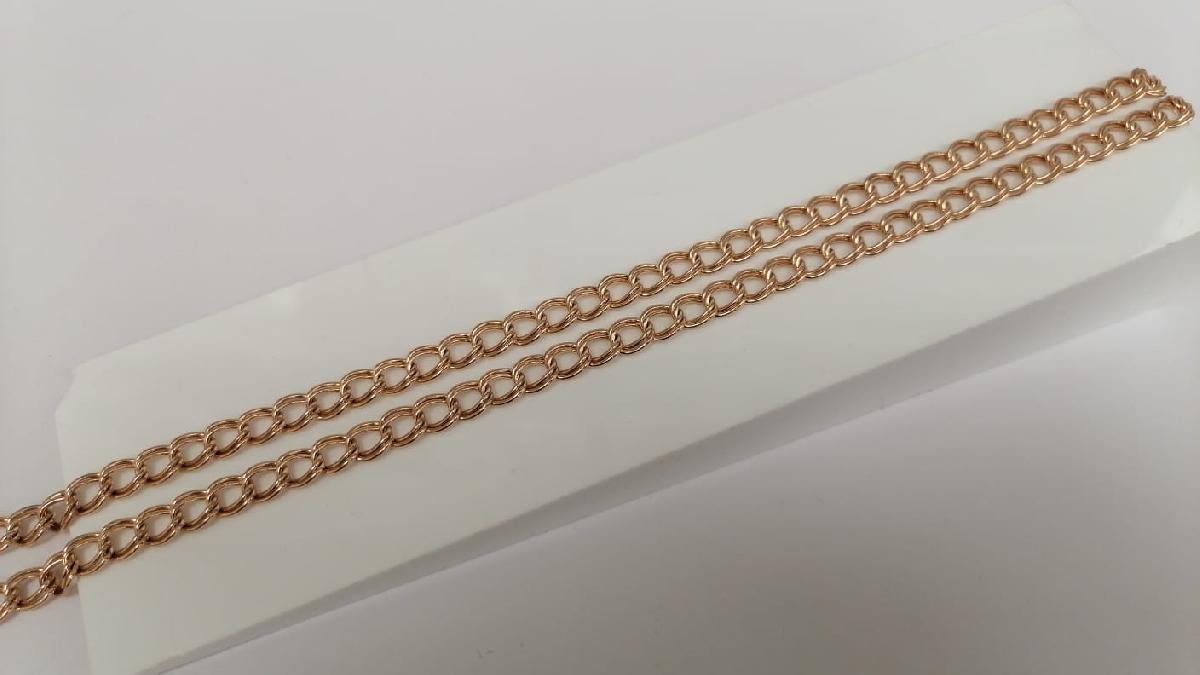 ЦЕПЬ ПОЛНОВЕСНАЯ Панцирное параллельное (Au 585)