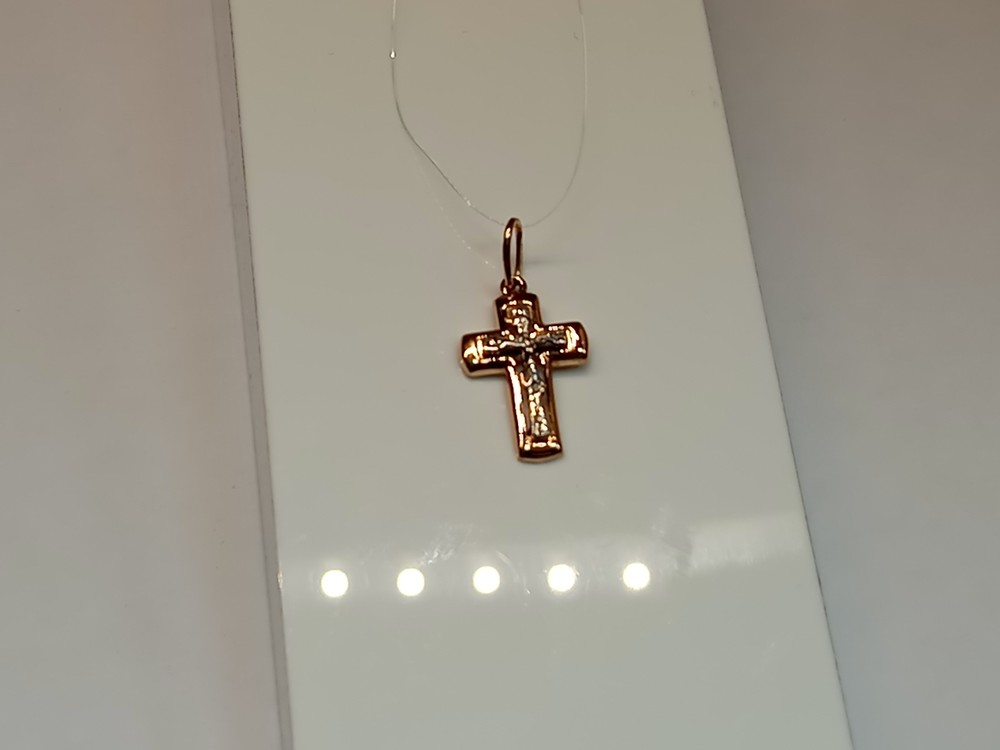 ПОДВЕСКА КРЕСТ (Au 585)