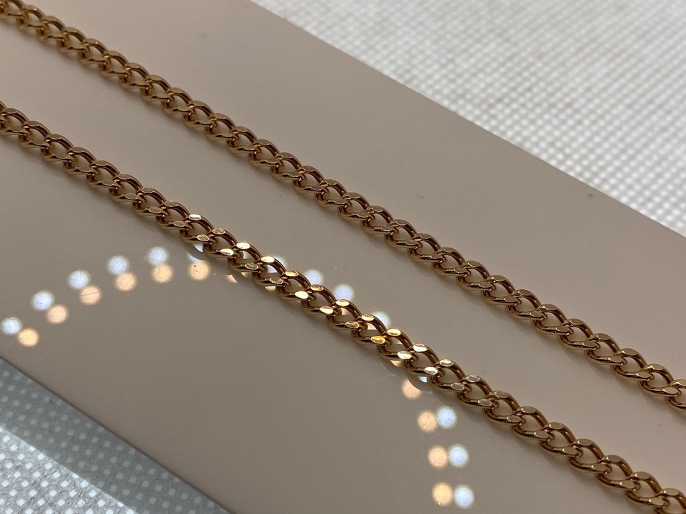 ЦЕПЬ ПУСТОТЕЛАЯ Панцирное (Au 585)