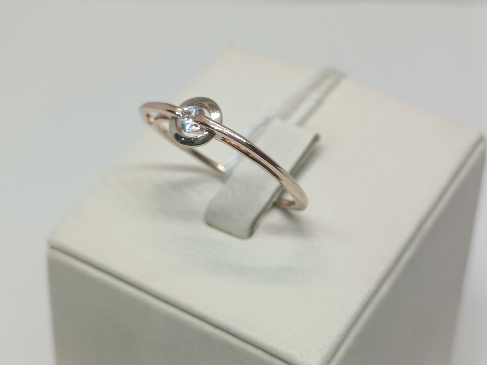 КОЛЬЦО С КАМНЕМ (Au 585)