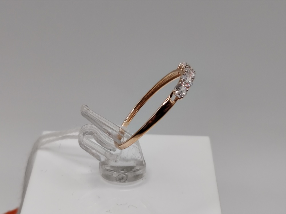 КОЛКМИ585 КОЛЬЦО С КАМНЯМИ (Au 585)