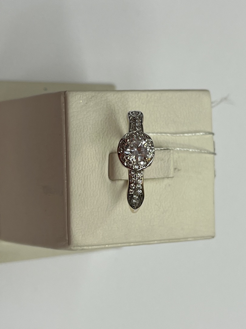 КОЛКМИ585 КОЛЬЦО С КАМНЯМИ (Au 585)