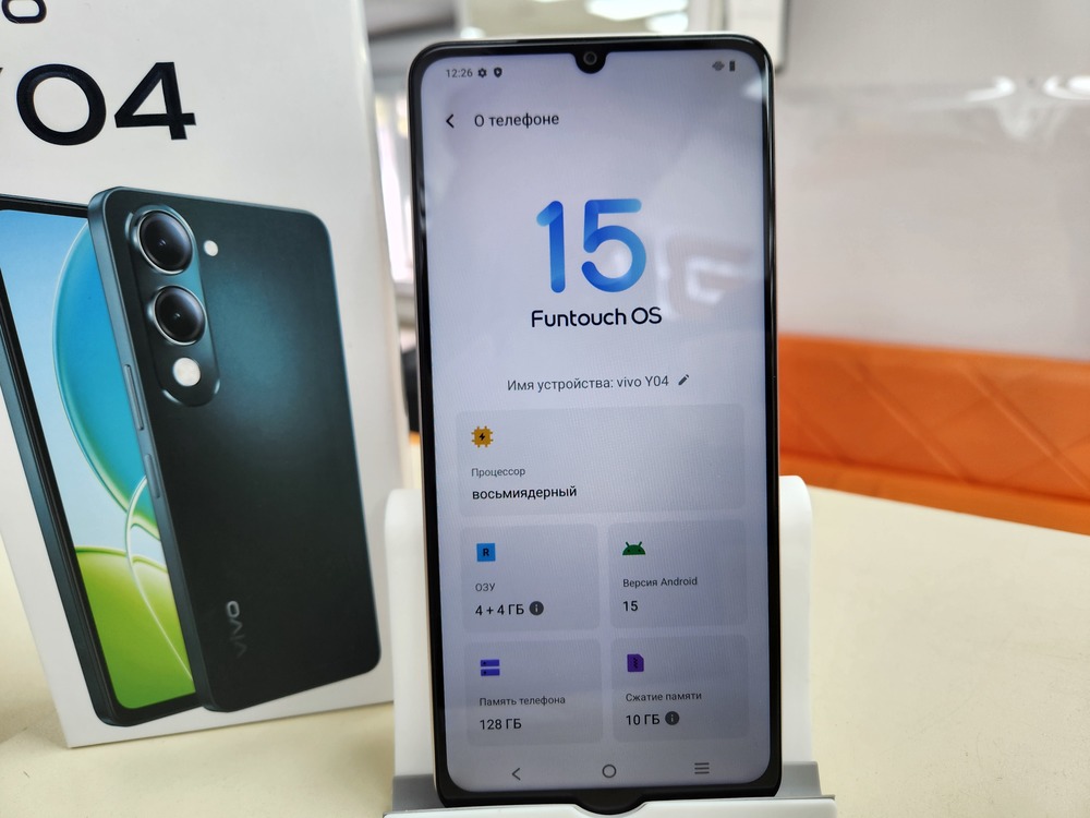 Смартфон Vivo Y04 4/128