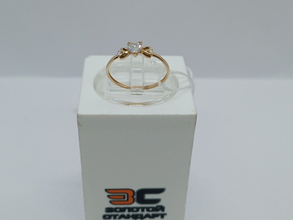 КОЛКМИ585 КОЛЬЦО С КАМНЯМИ (Au 585)