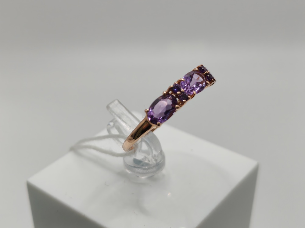 КОЛКМИ585 КОЛЬЦО С КАМНЯМИ (Au 585)