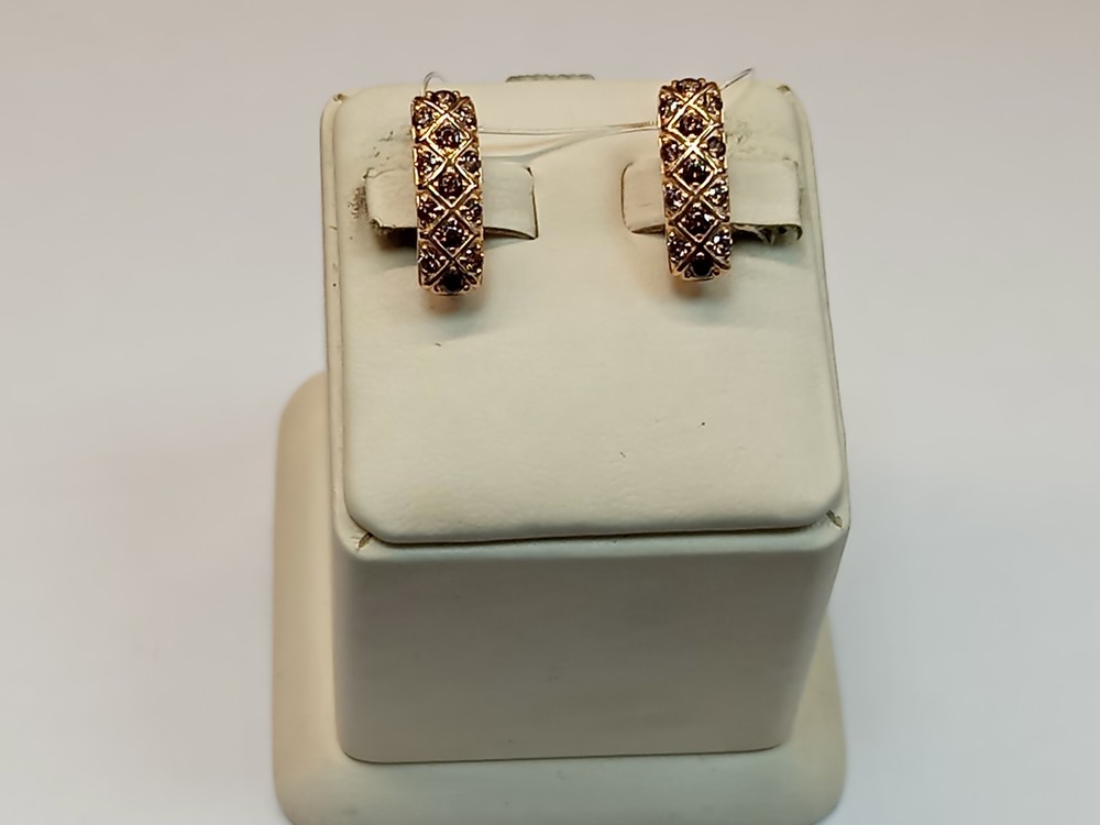 СЕРЬГИ С КАМНЯМИ (Au 585)