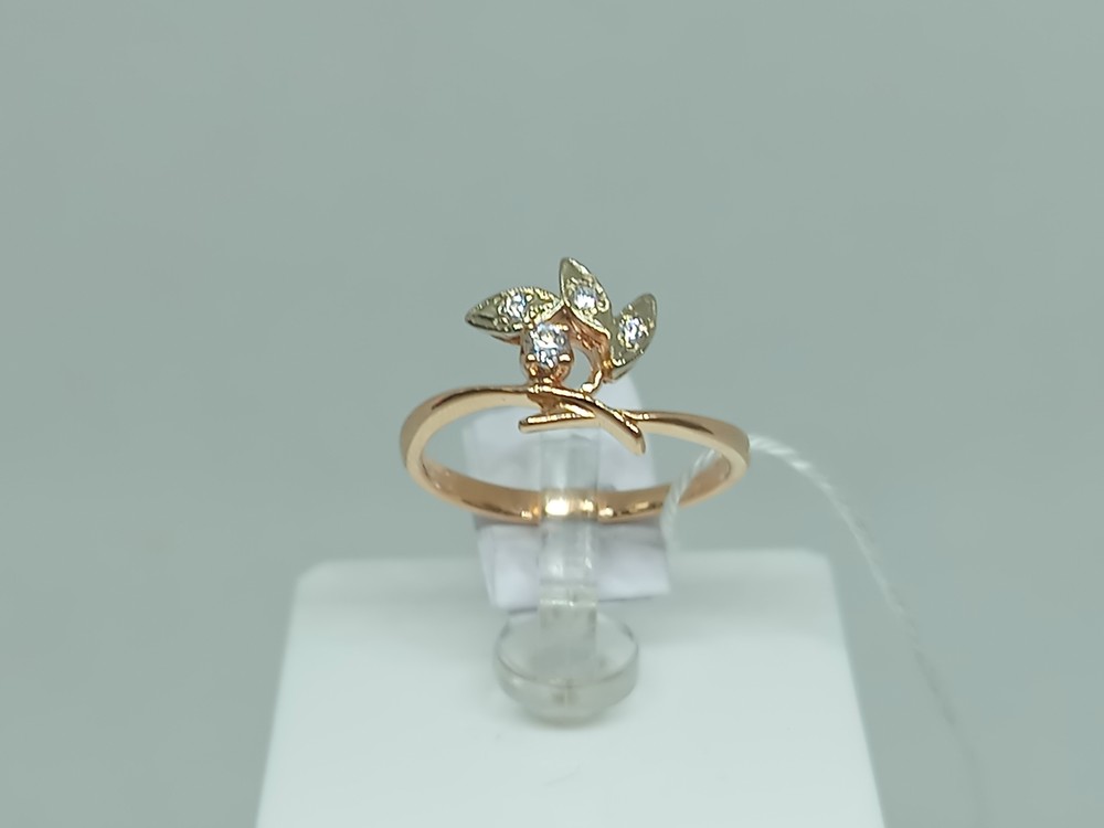 КОЛКМИ585 КОЛЬЦО С КАМНЯМИ (Au 585)