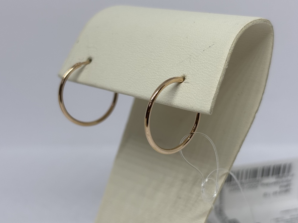 СЕРЬГИ КОНГО без камня (Au 585)