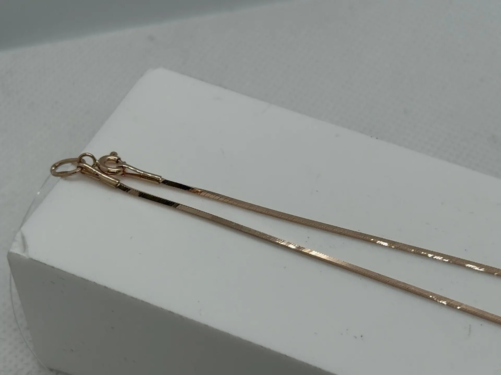 ЦЕПЬ ПОЛНОВЕСНАЯ Жгут(снейк) (Au 585)