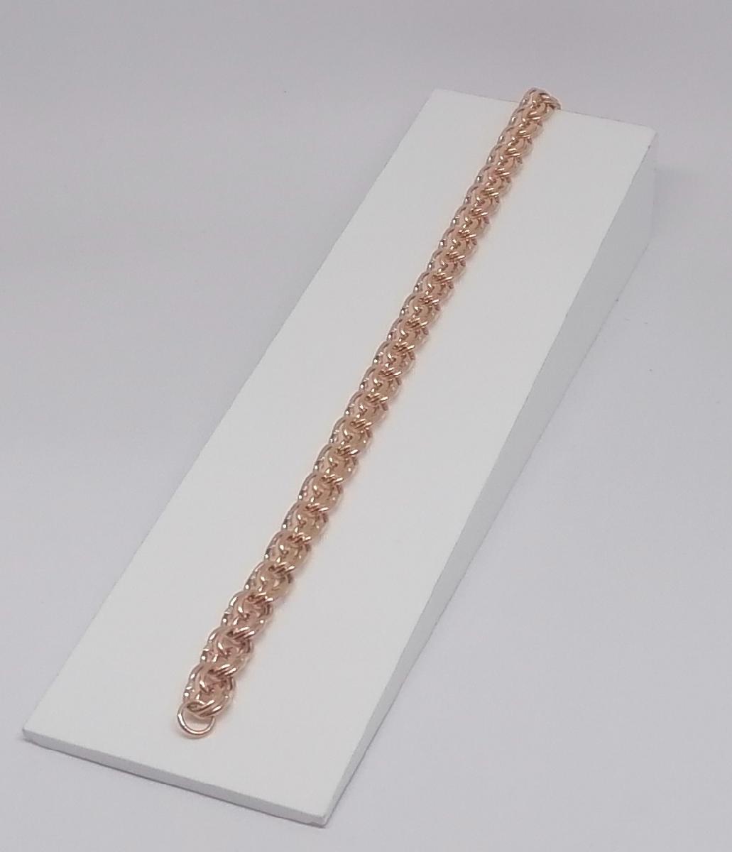 БЛБ585 БРАСЛЕТ ПОЛНОВЕСНЫЙ Бисмарк (Au 585)