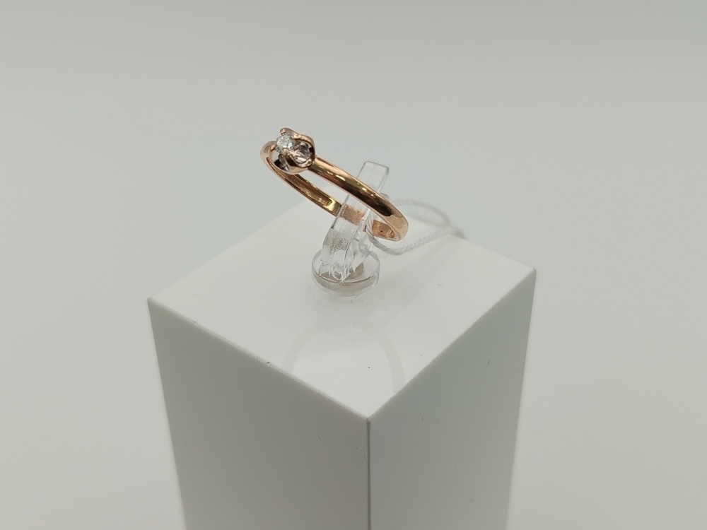 КОЛЬЦО БРИЛЛИАНТ Au 585