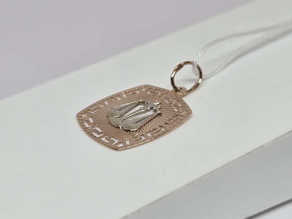 ПОДВЕСКА ЗНАК ЗОДИАКА СТРЕЛЕЦ Au 585