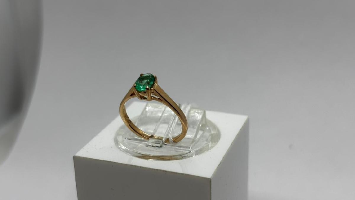 КОЛЬЦО С КАМНЕМ (Au 585)