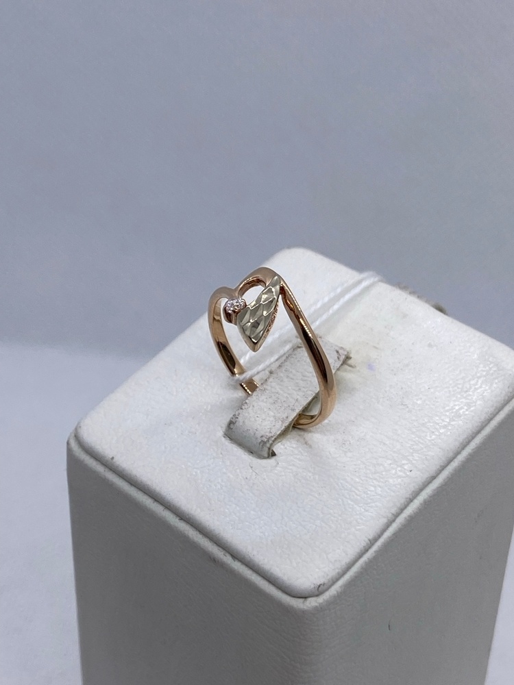 КОЛКМ585 КОЛЬЦО С КАМНЕМ (Au 585)