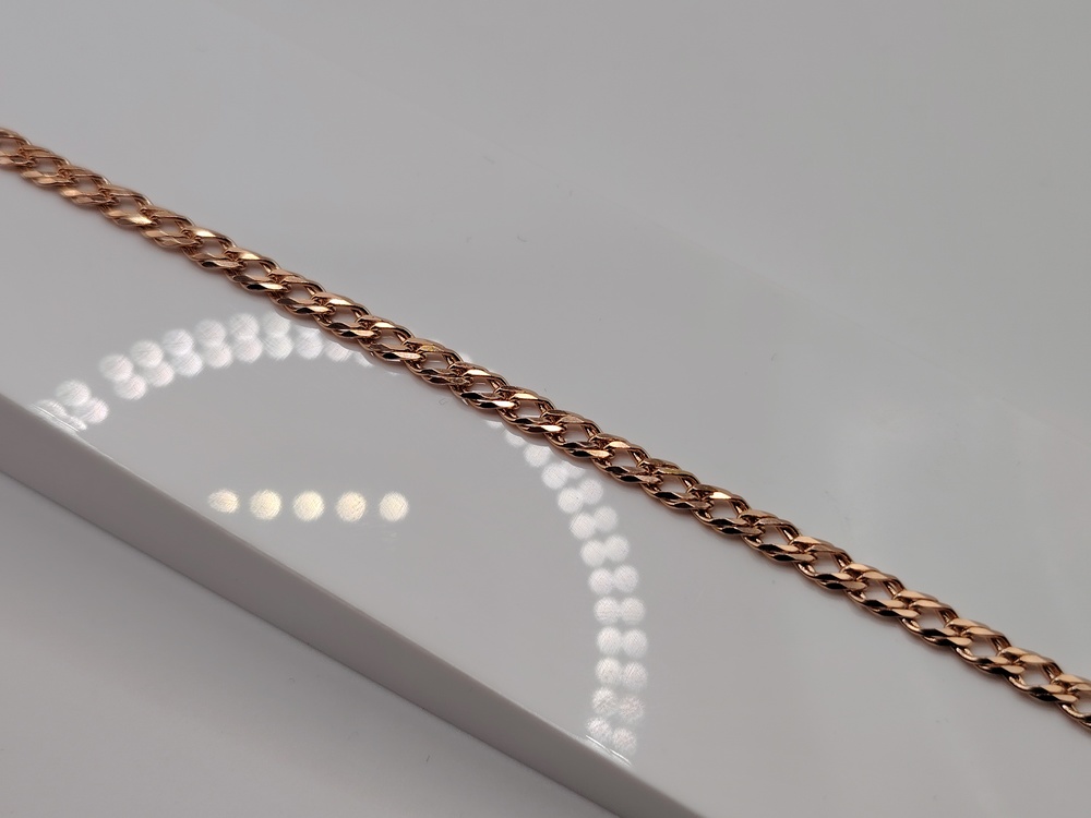 БРАСЛЕТ ПОЛНОВЕСНЫЙ Ромб Au 585