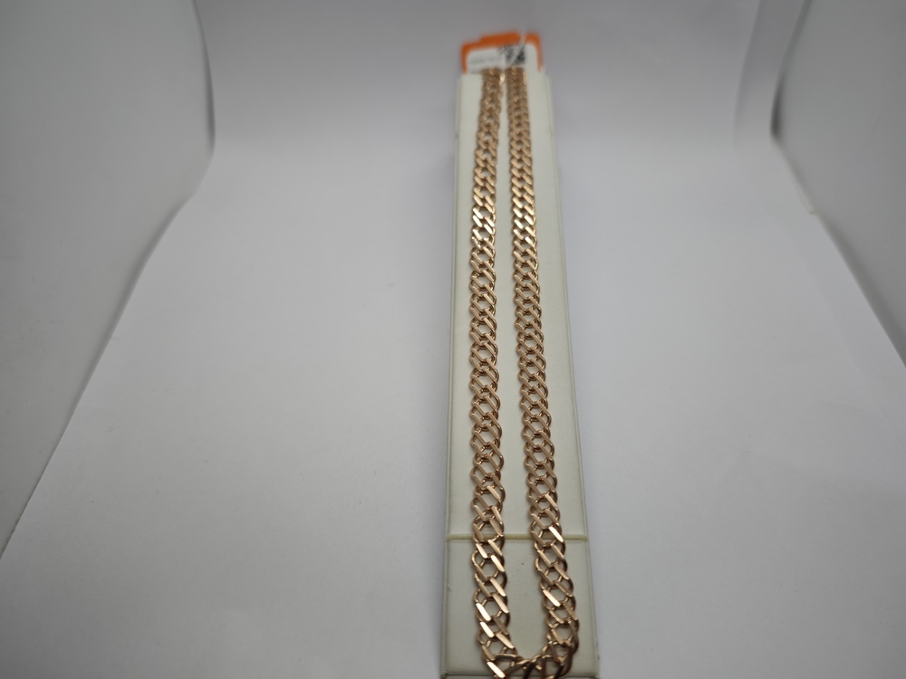 ЦЕПЬ ПОЛНОВЕСНАЯ Ромб двойной (Au 585)