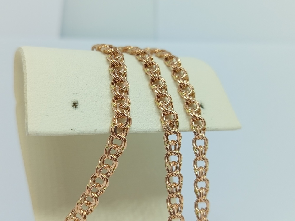 ЦЕПЬ ПОЛНОВЕСНАЯ Бисмарк (Au 585)