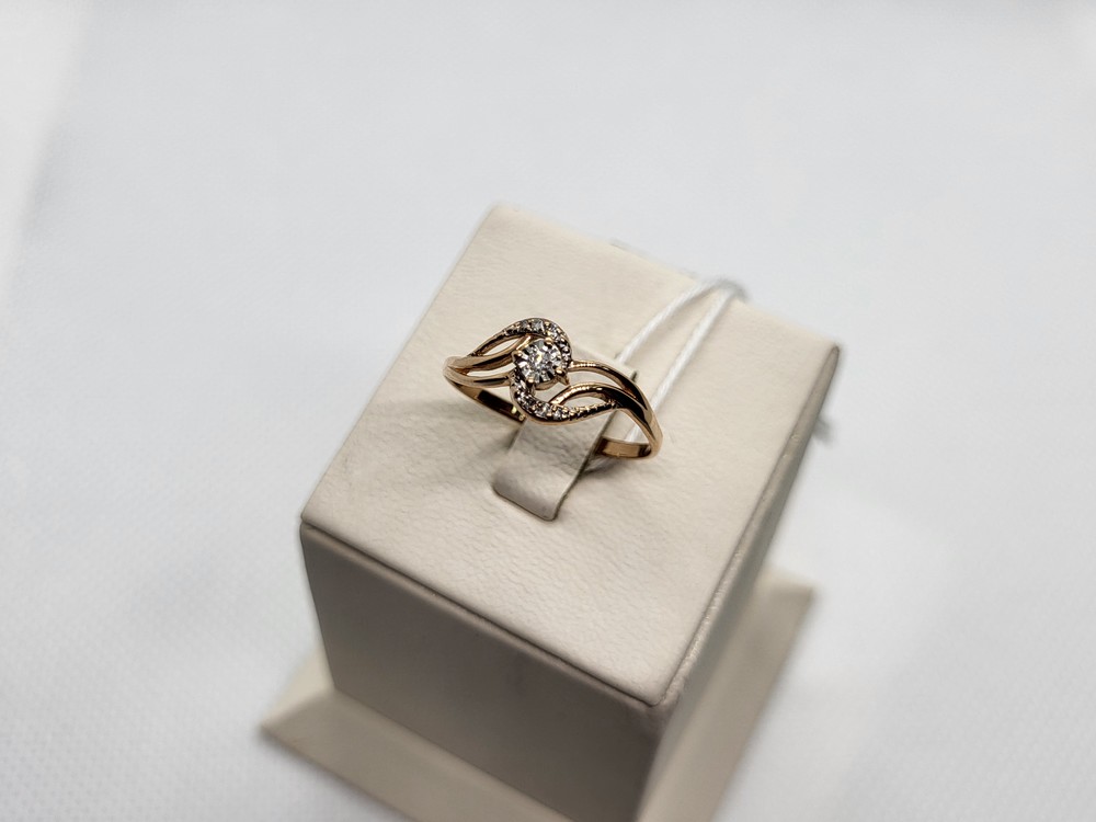 КОЛЬЦО БРИЛЛИАНТ Au 585