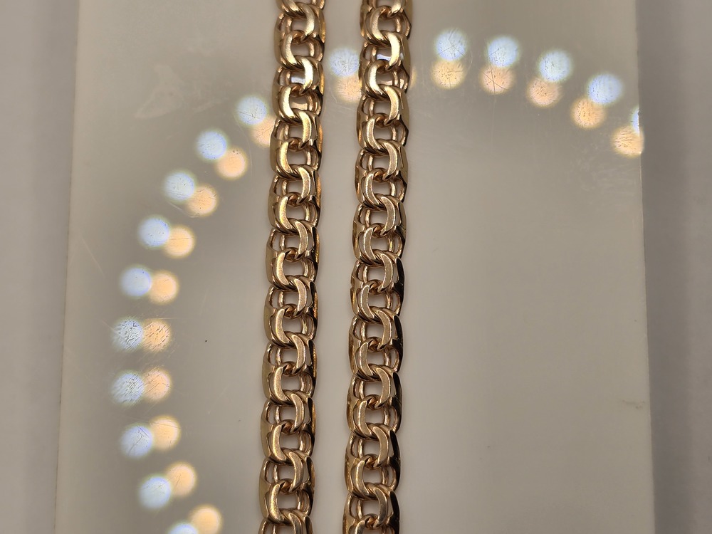 ЦЕПЬ ПОЛНОВЕСНАЯ Бисмарк (Au 585)