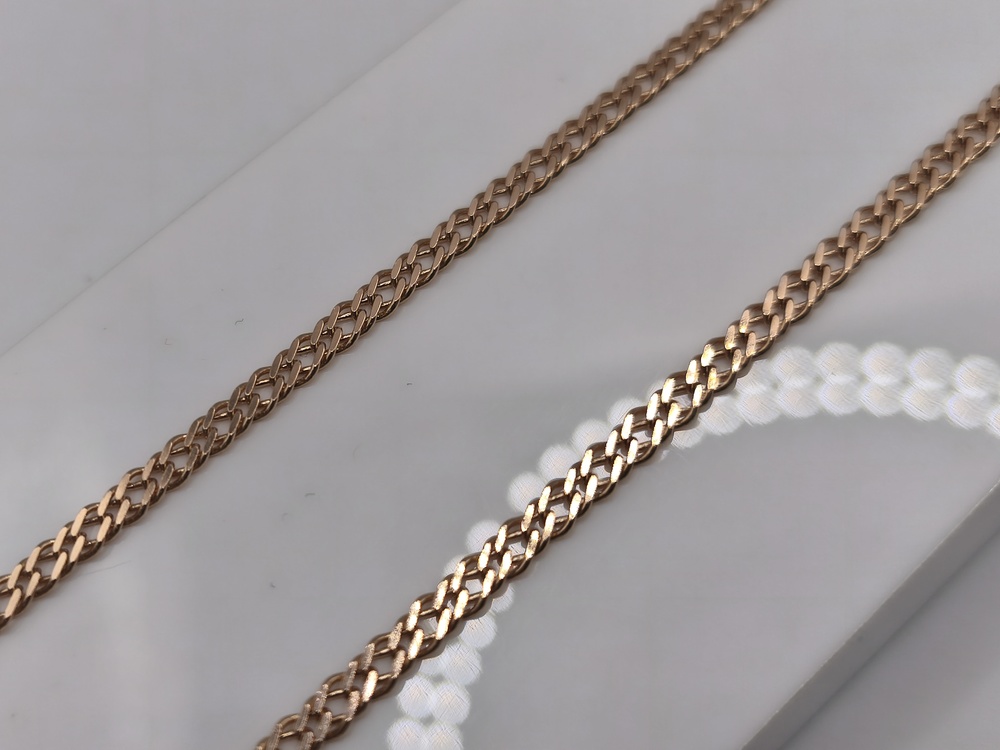 ЦЛР2585 ЦЕПЬ ПОЛНОВЕСНАЯ Ромб двойной (Au 585)