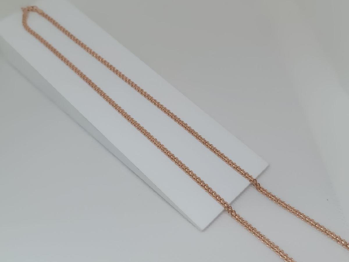 ЦЕПЬ ПУСТОТЕЛАЯ Бисмарк машинный (Au 585)