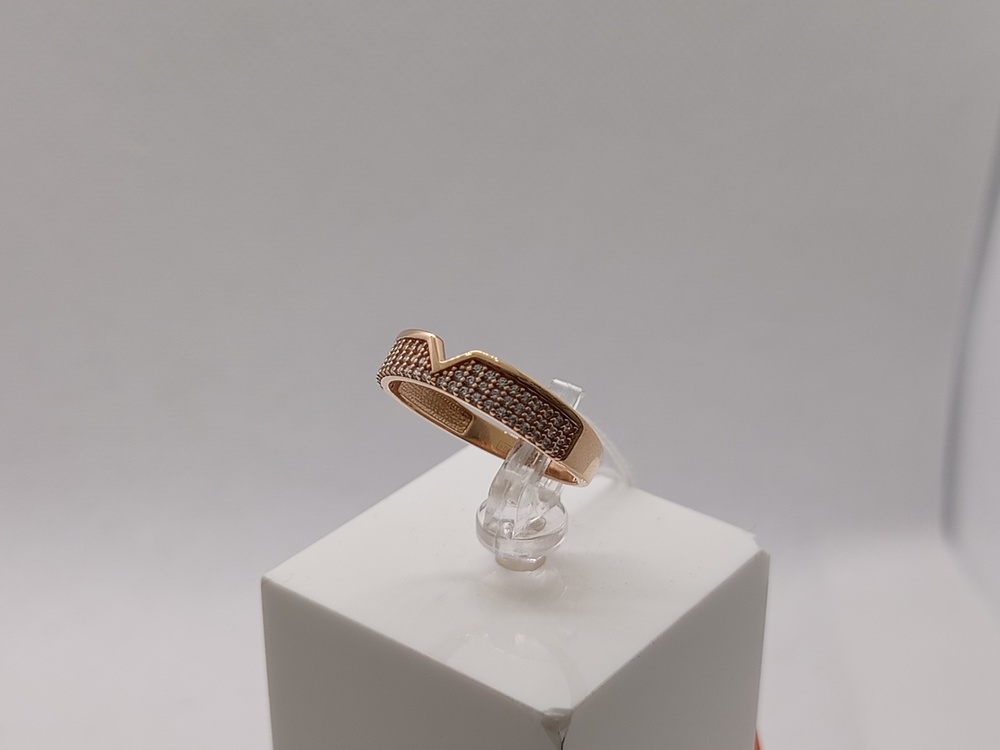 КОЛКМИ585 КОЛЬЦО С КАМНЯМИ (Au 585)
