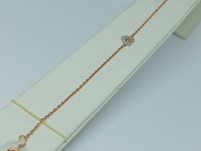 БРАСЛЕТ С КАМНЯМИ (Au 585)