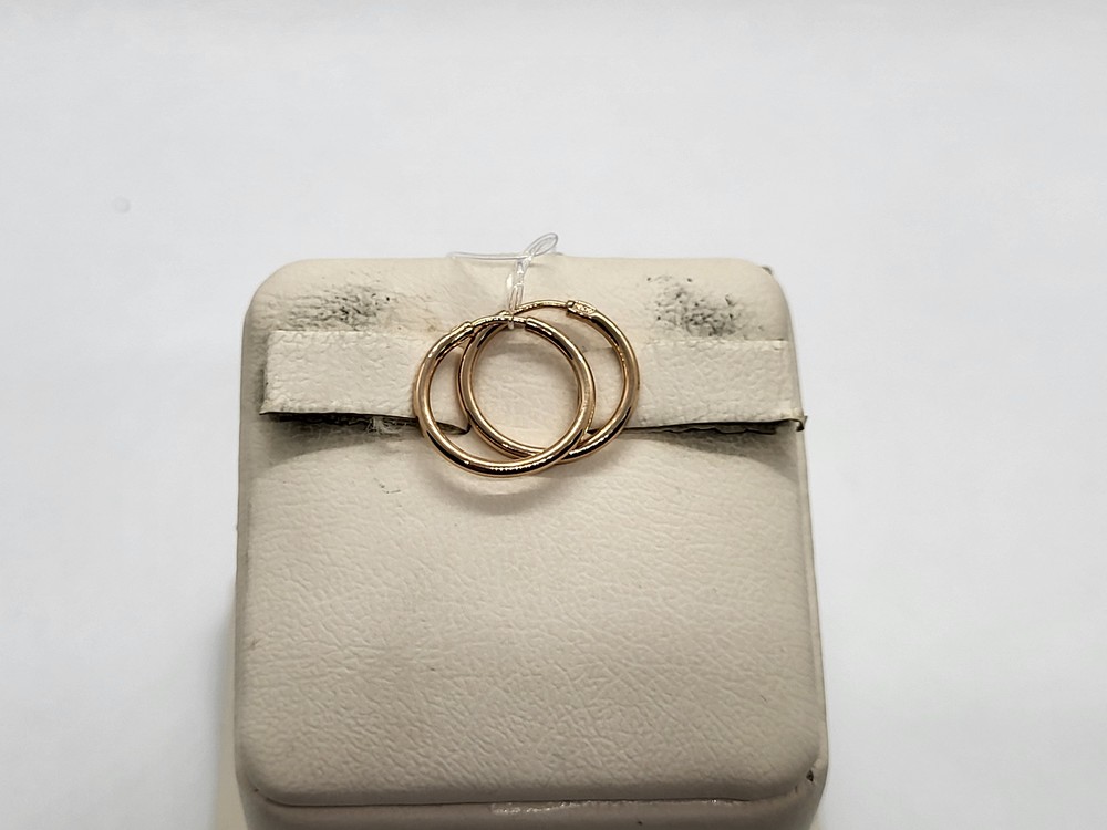 СЕРЬГИ КОНГО без камня (Au 585)