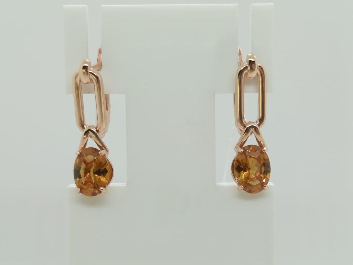 СЕРЬГИ СУЛТАНИТ (Au 585)